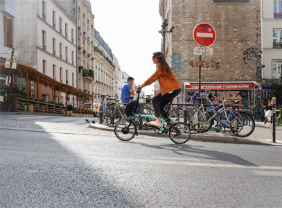 Intérieur magasin de vélos Grenoble Meylan